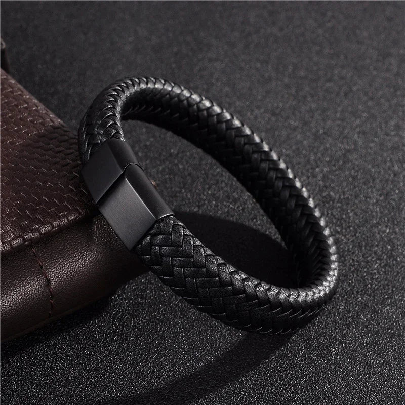 Horus Leather Power Cuff